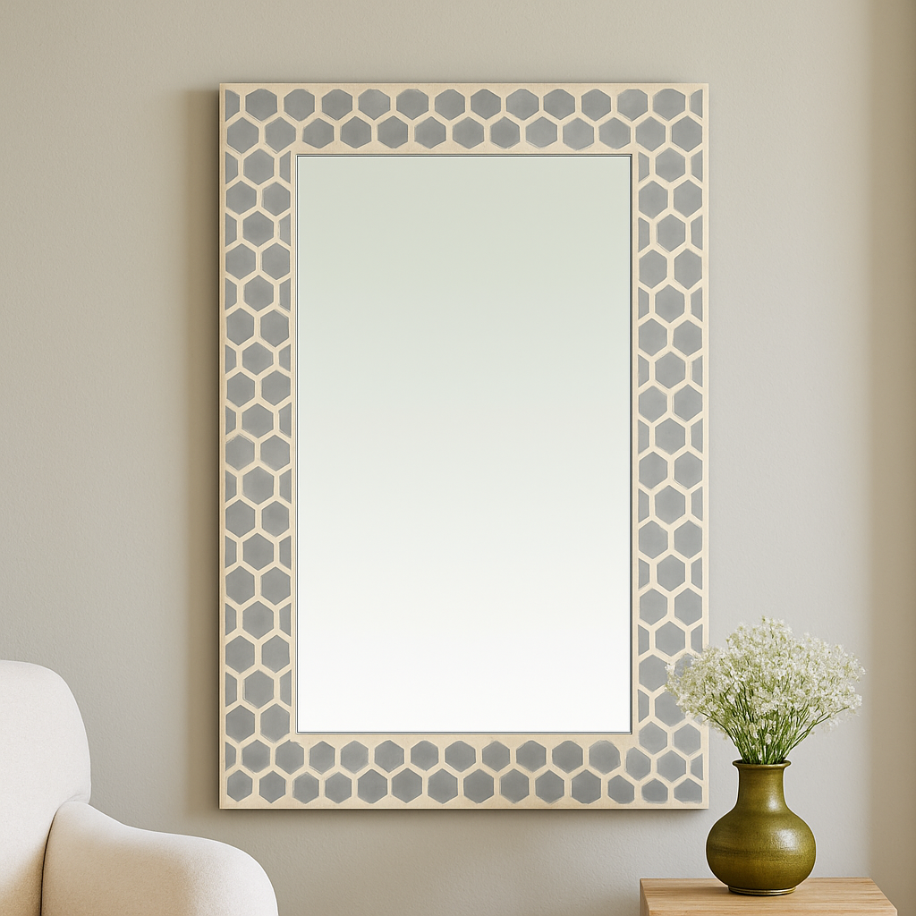 Lewis Bone Inlay Mirror