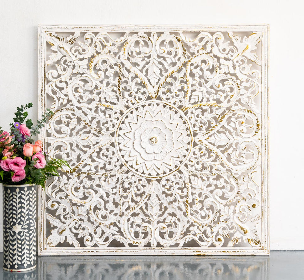 Fink Carved Wall Panel