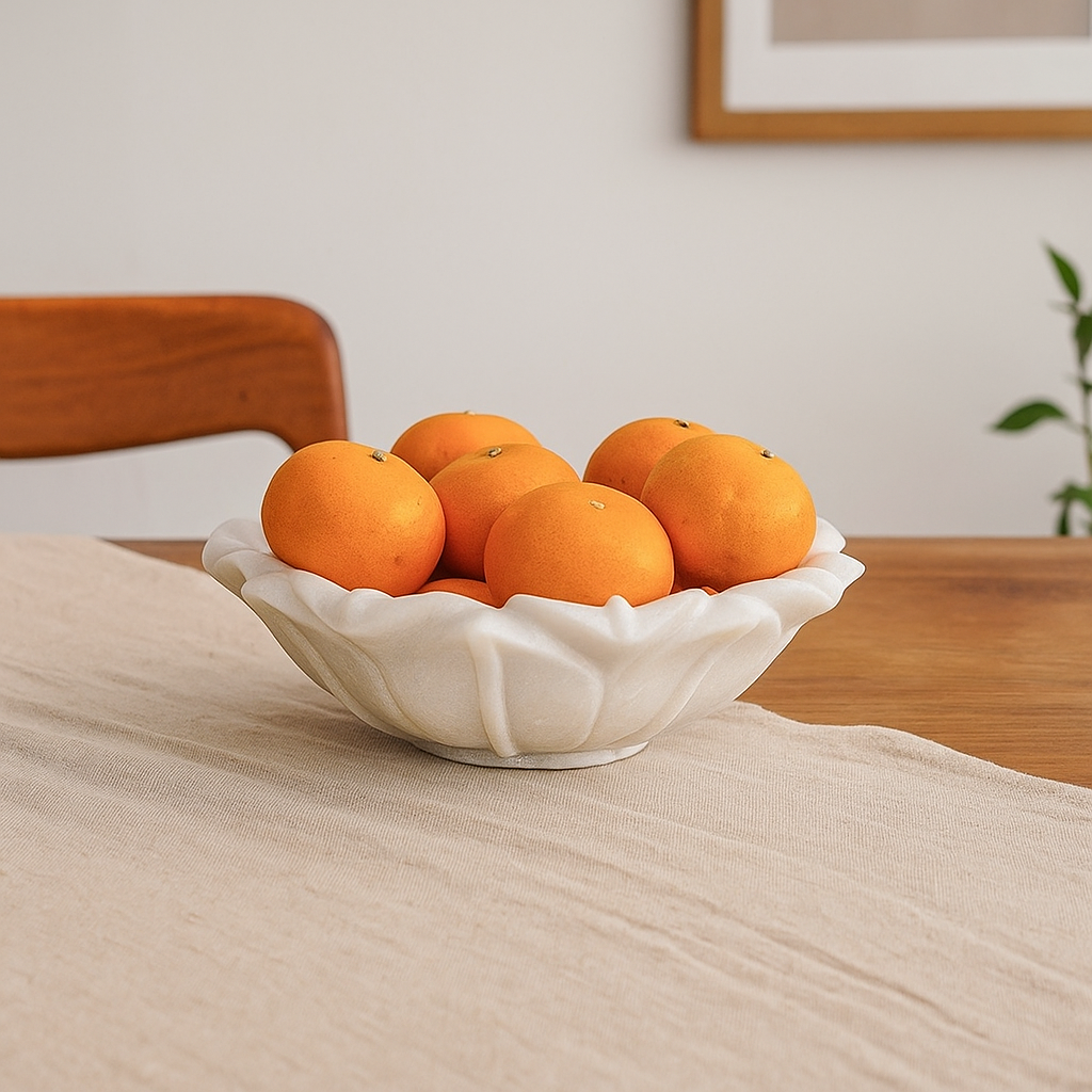 Angie Marble Decorative Bowl