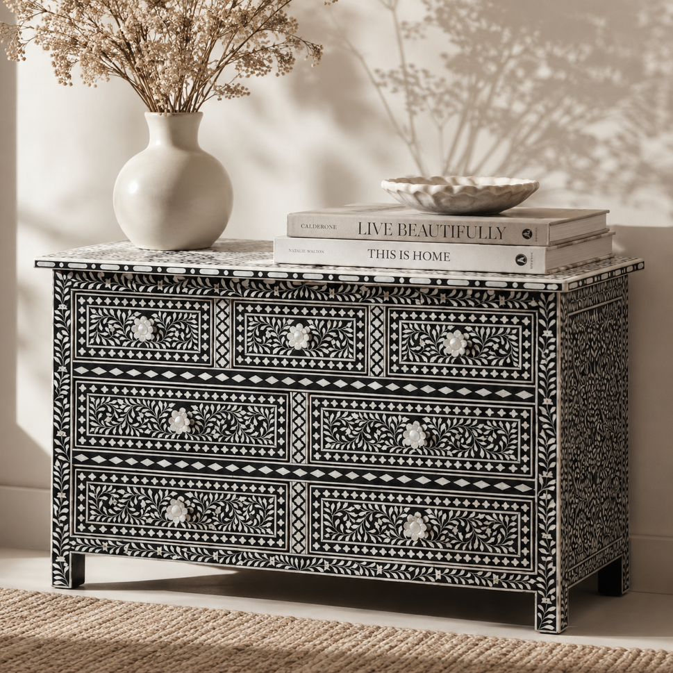 Mulvey Bone Inlay Dresser