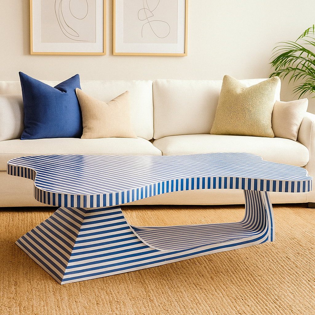 Sheeba Mother of Pearl Inlay Coffee Table