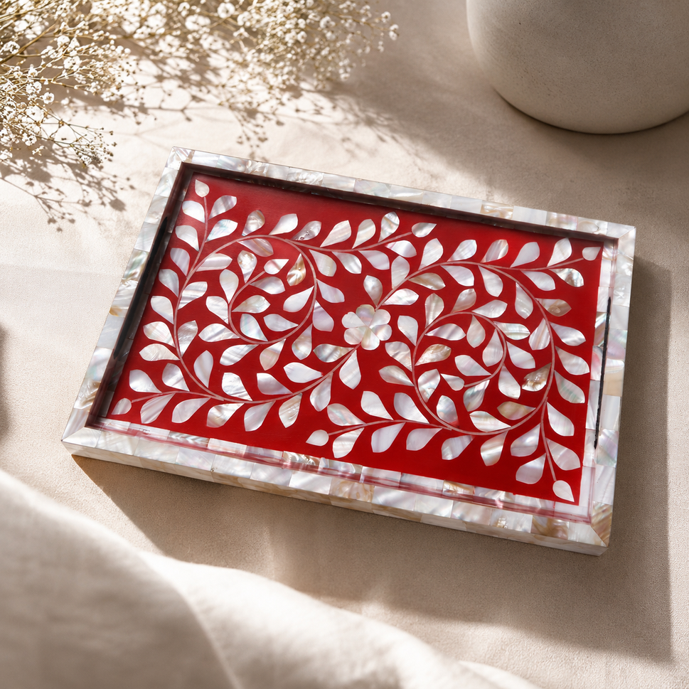 Ford Mother of Pearl Inlay Tray