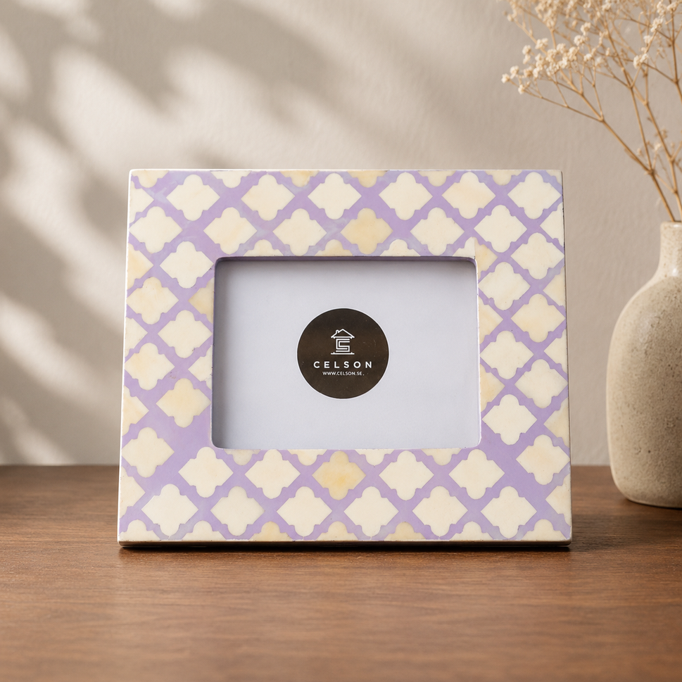 Ortega Bone Inlay Photo Frame