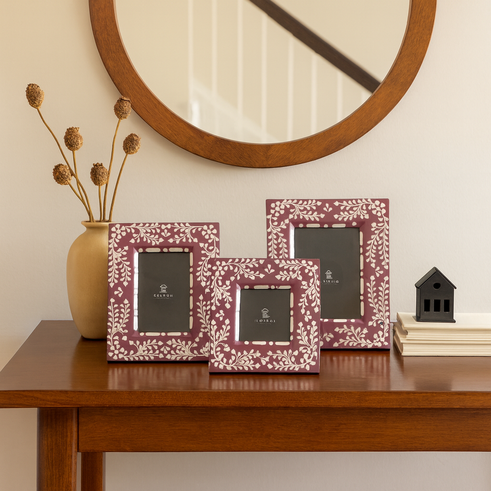 Joe Bone Inlay Photo Frame