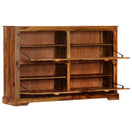 Switch Valdes Hand Carved Wooden Shoe Cabinet 2 image