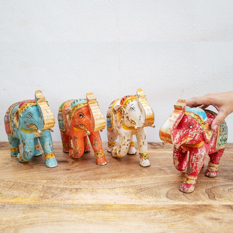 Handcrafted Wooden Elephant