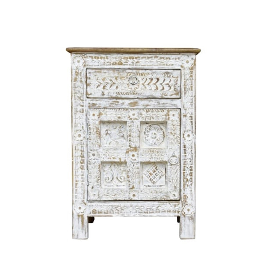 Raima Wooden Bedside