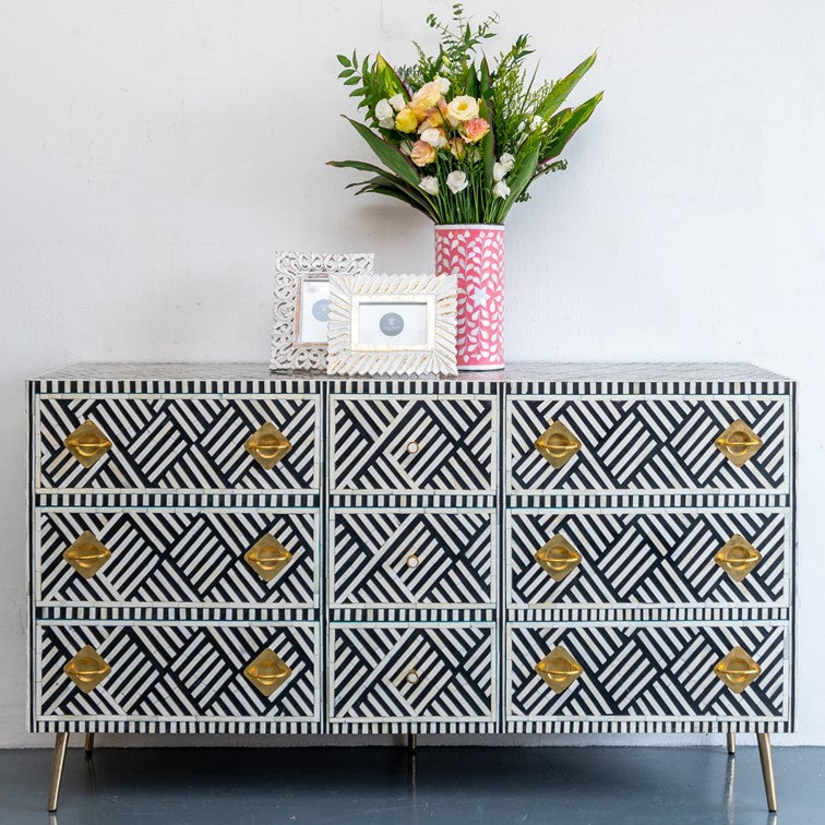 Aiman Bone Inlay Dresser