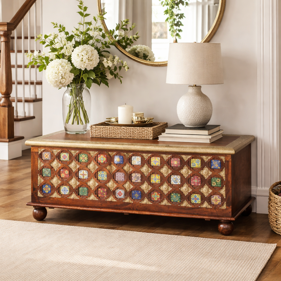Willow Brass & Tile Heritage Trunk