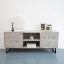 Switch Cora Hand Carved Wooden TV Cabinet 3 image