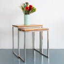 Switch Luci Hand Carved Wooden Nesting Table 2 image