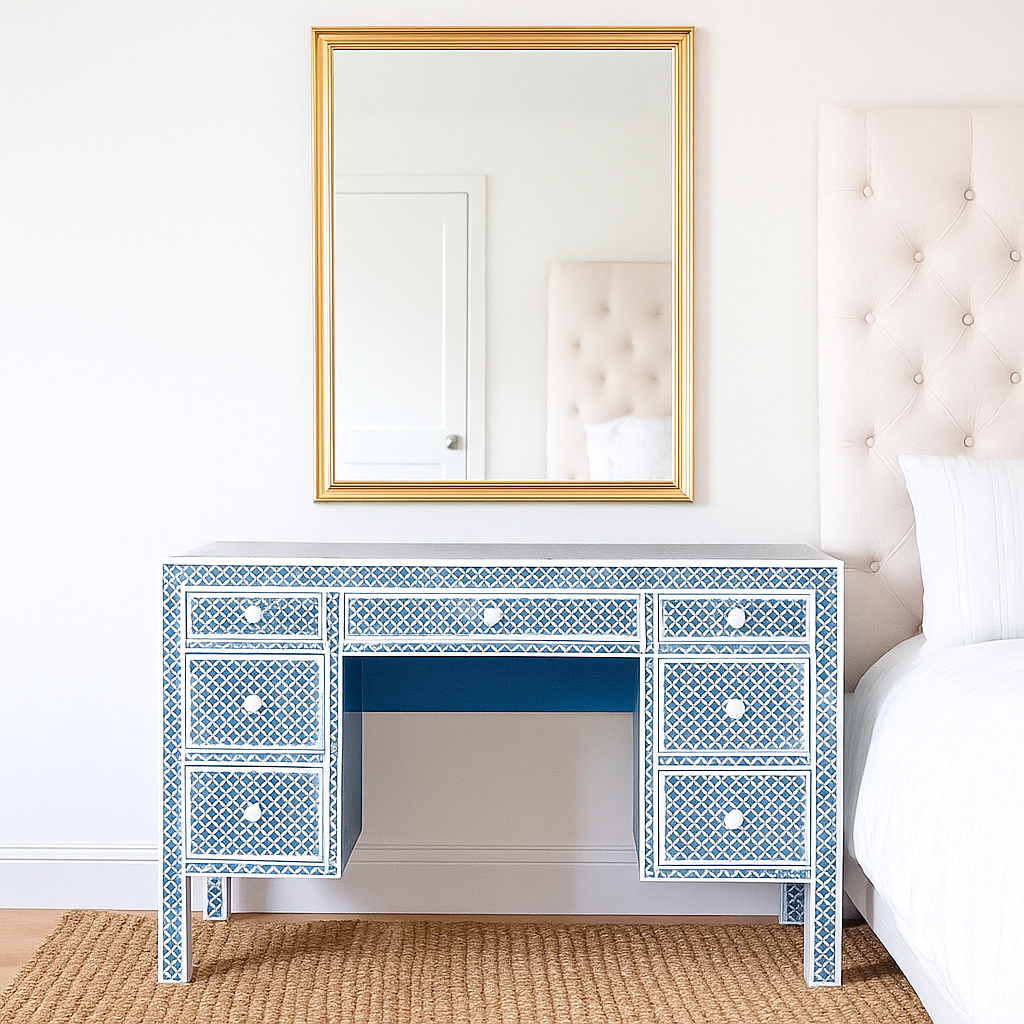 Morgan Bone Inlay Console Table