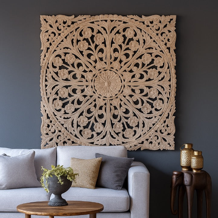 Kathy Carved Wall Panel