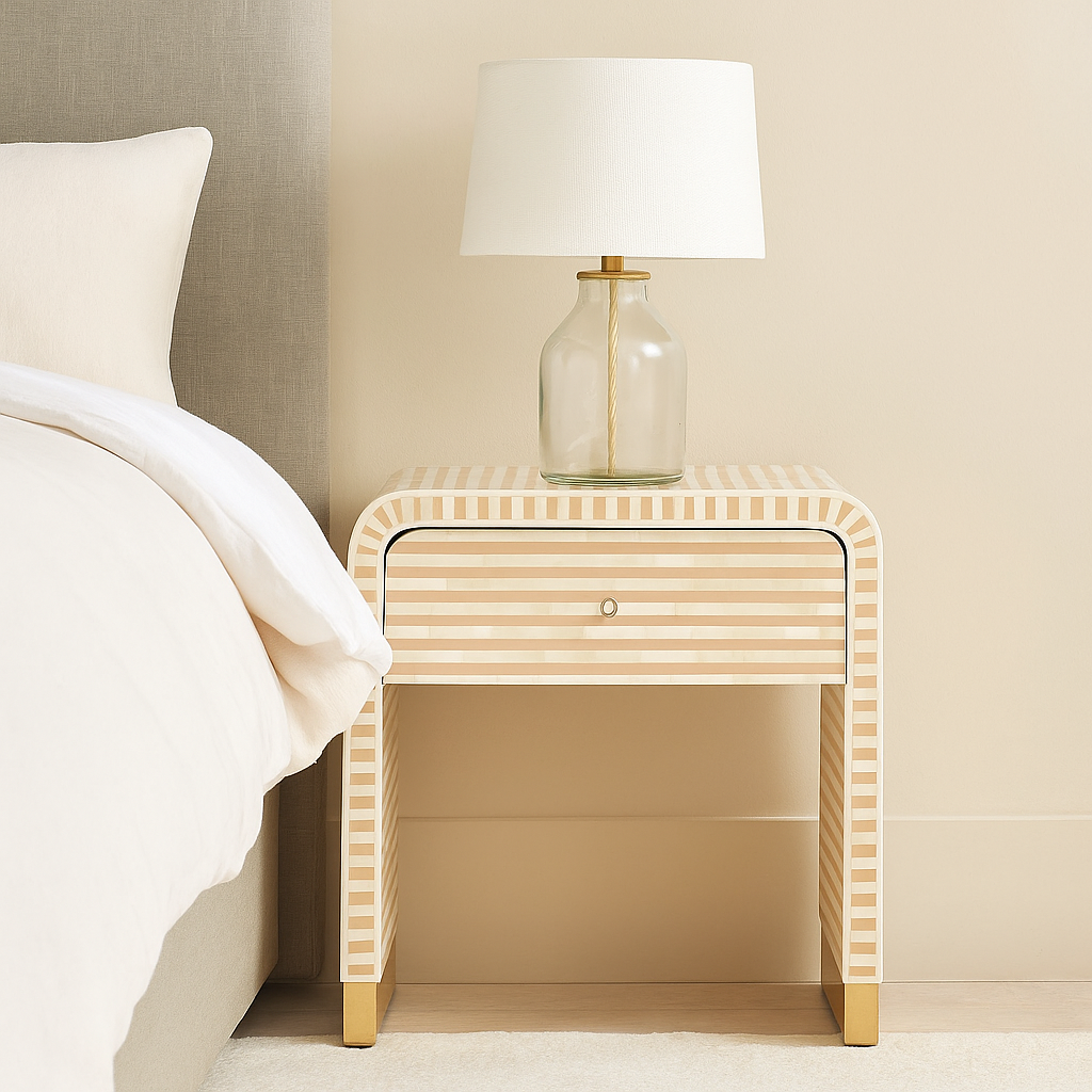 Steven Bone Inlay  Bedside