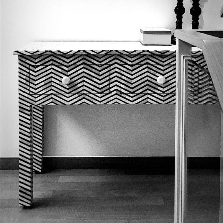 Vanya Bone Inlay Console Table