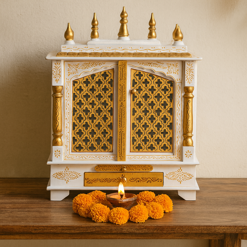 Rama Wooden Carved Mandir