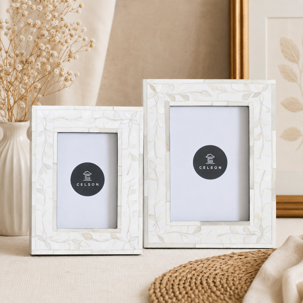 Sheena Bone Inlay Photo Frame