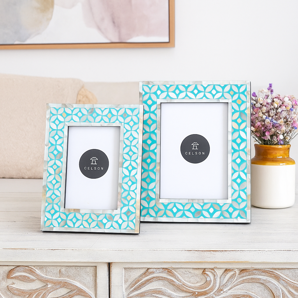 Adam Mother of Pearl Inlay Photo Frame