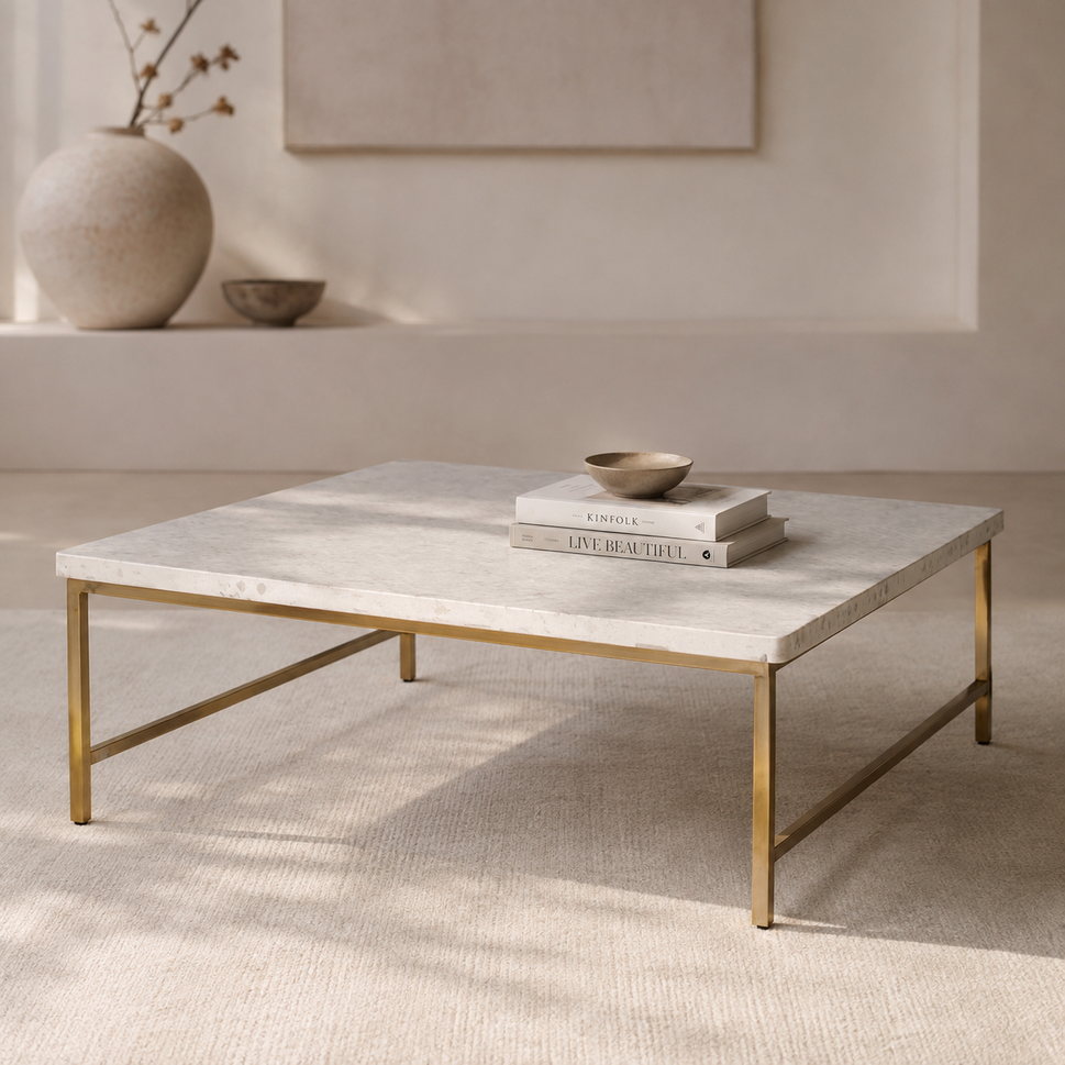 Duff Bone Inlay Coffee Table