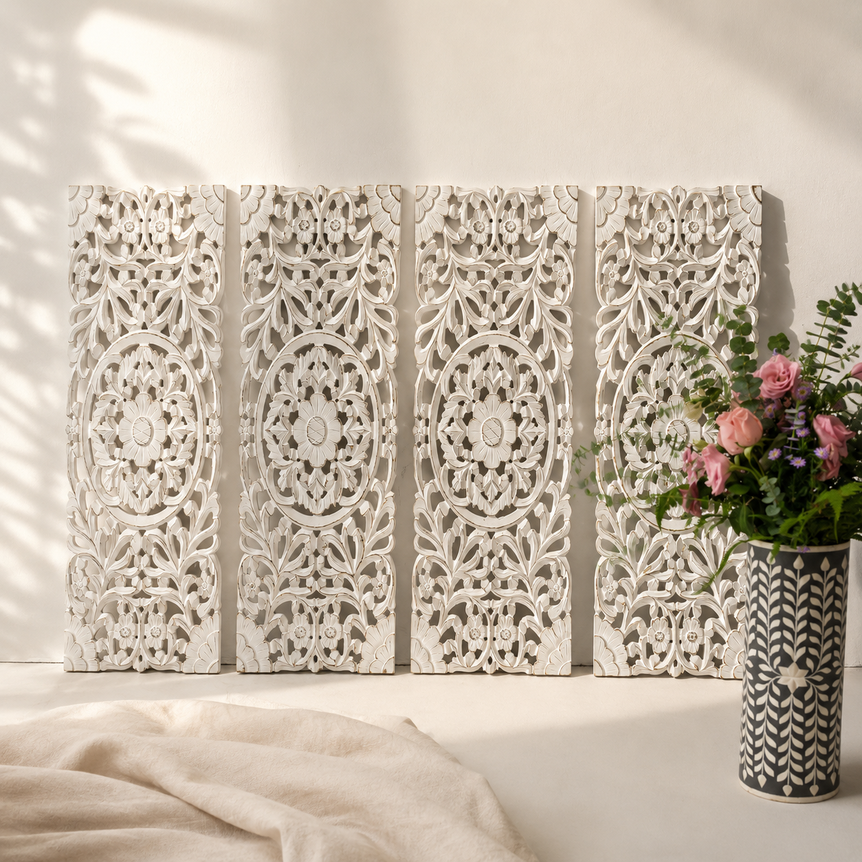 Diva Carved Wall Panel