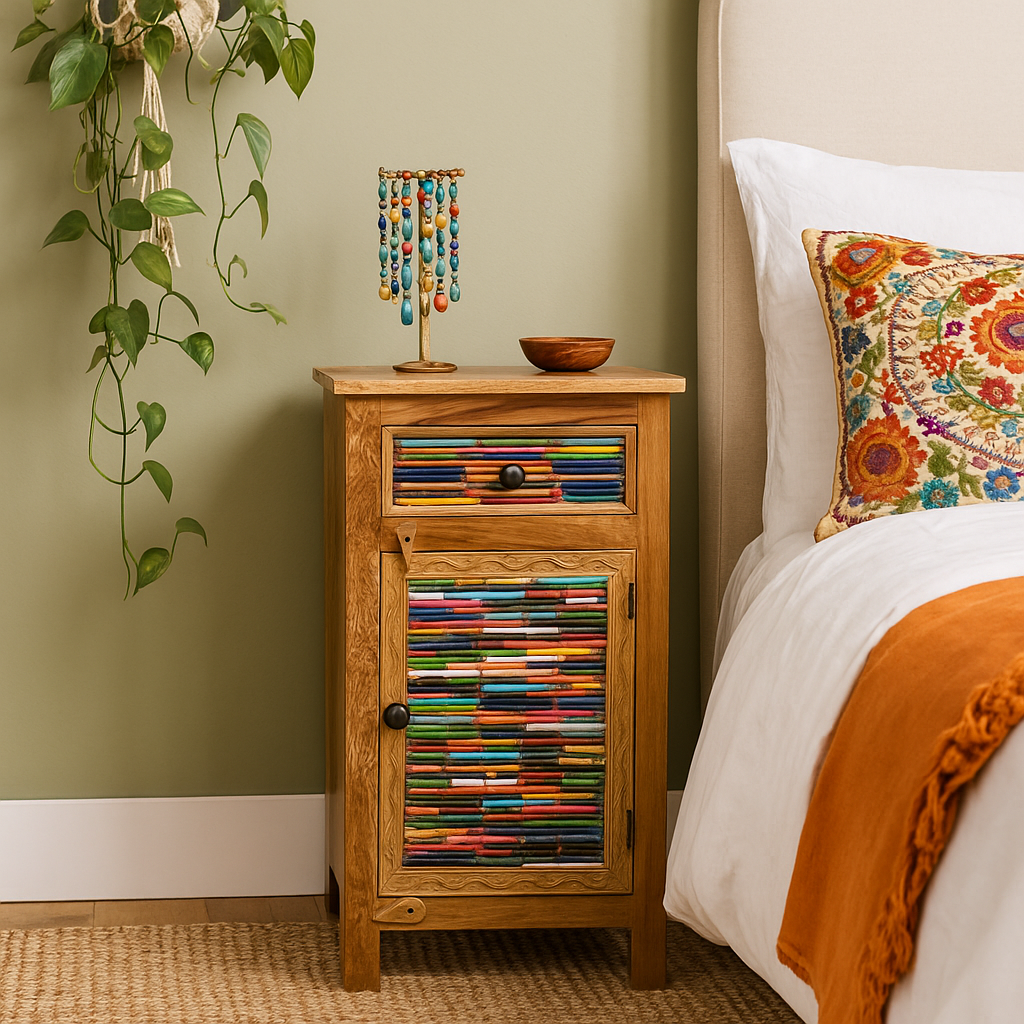Suzy Wooden Bedside