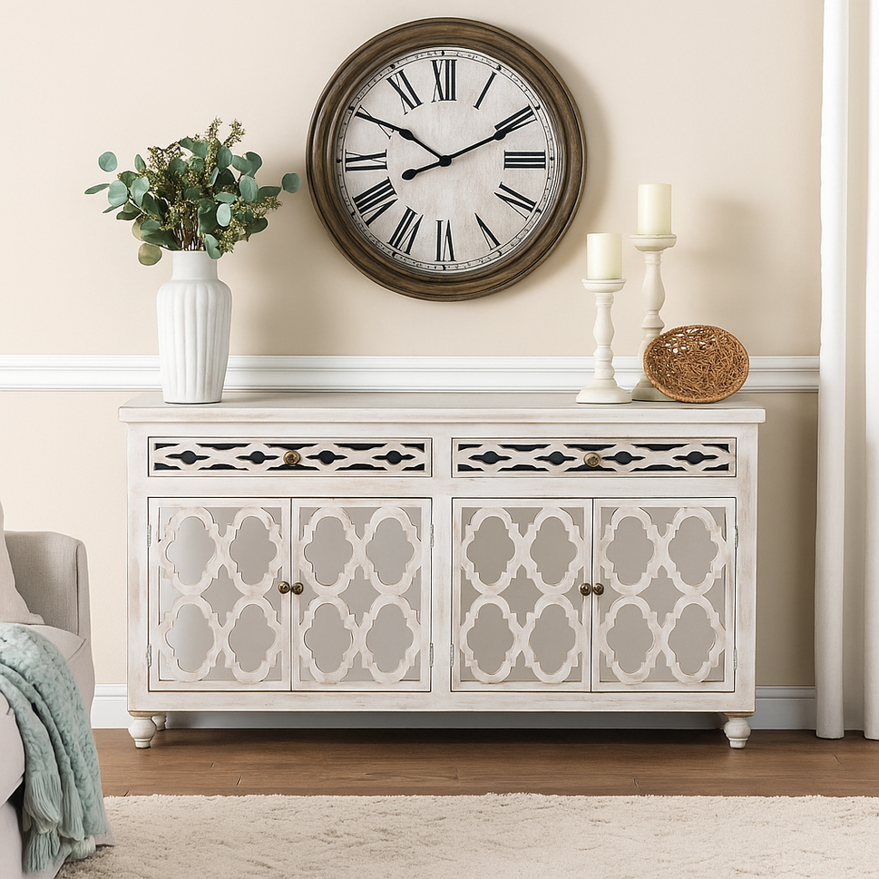 Harper Hand Carved Sideboard